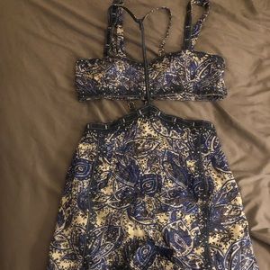 Free people cutout dress